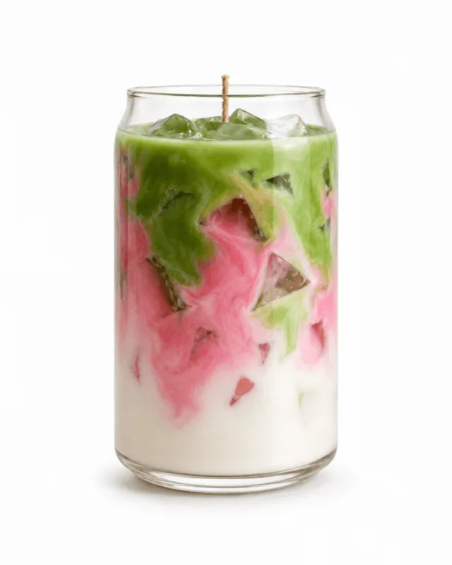 Strawberry Matcha Latte 16oz